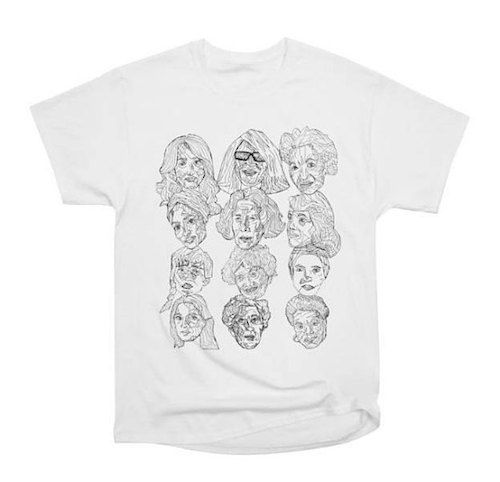 T-Shirt Featuring Famous Women Writers