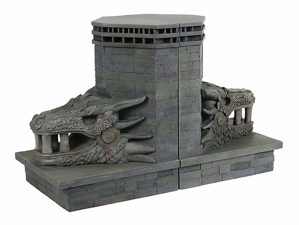 game of thrones dragonstone gate bookends