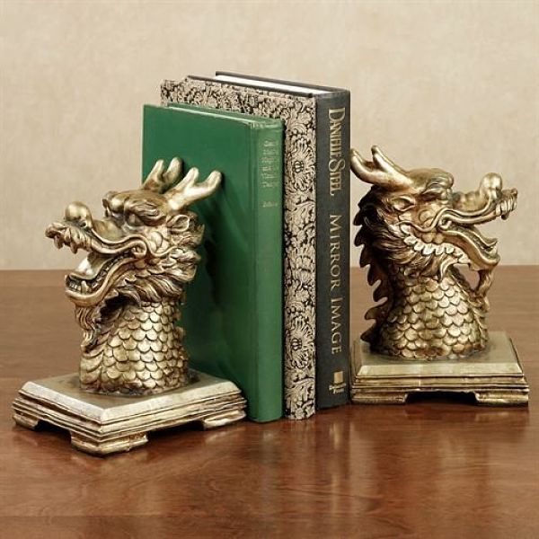 dragon bookends