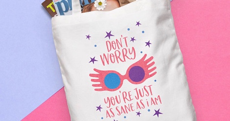 harry potter book bags