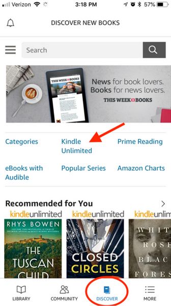 how does kindle unlimited work
