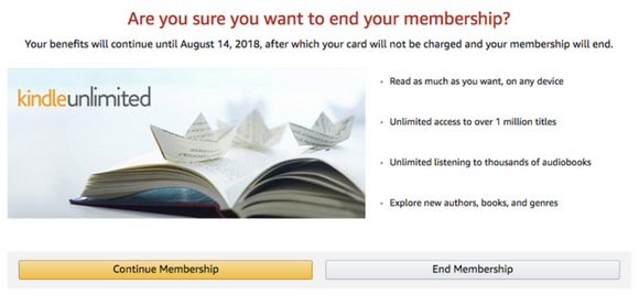 manage your kindle unlimited subscription