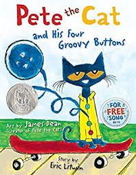 pete the cat and his four groovy buttons book cover