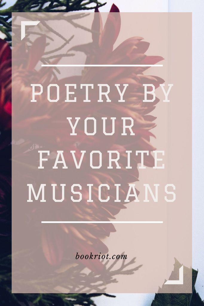 poetry by musicians