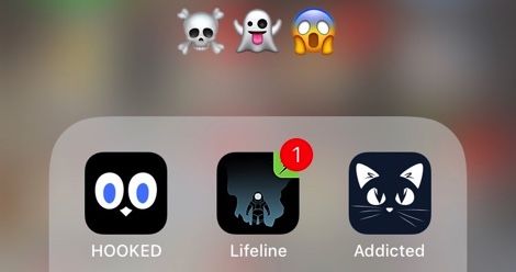 Hooked - the app with the creepy chat stories, for iOS and Android