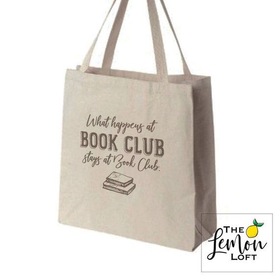 What Happens At Book Club Big Book Bag