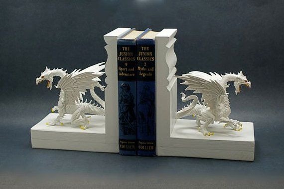 dragon bookends