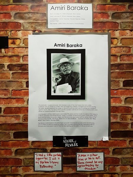 Amiri Baraka bulletin board