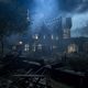 Promotional image of Hill House from the Netflix series. A large, run-down, spooky house, surrounded by fog.
