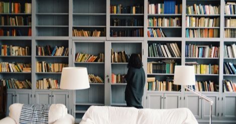 girly bookshelf