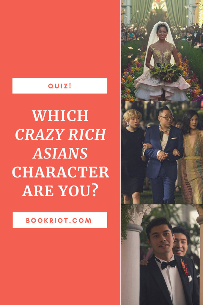 Crazy Rich Asians Quiz graphic with movie images