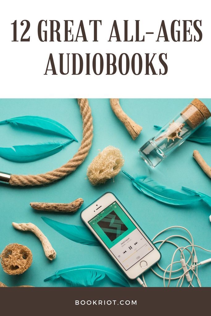 12 great all-ages audiobooks. audiobooks | audiobooks for all ages | kids audiobooks | adult audiobooks | audiobooks to listen to