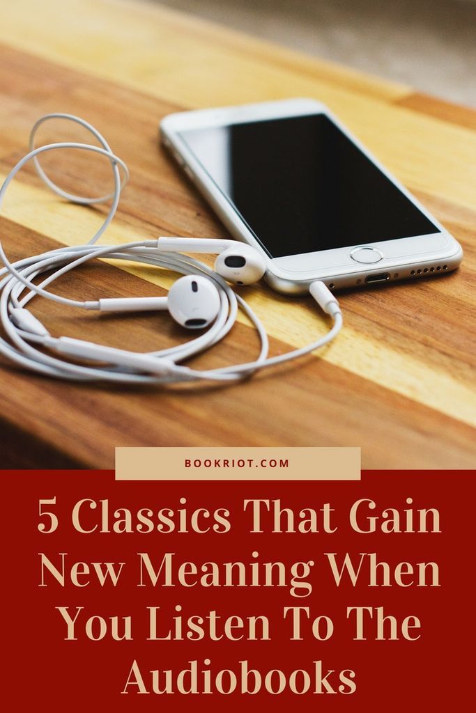 Try these classics on audiobook and find a whole new meaning to them. book lists | audiobooks | classics on audiobooks | classic books