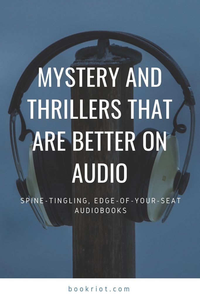 These mystery and thriller reads are excellent on audio. audiobooks | thriller audiobooks | mystery audiobooks | book lists | audiobooks to listen to