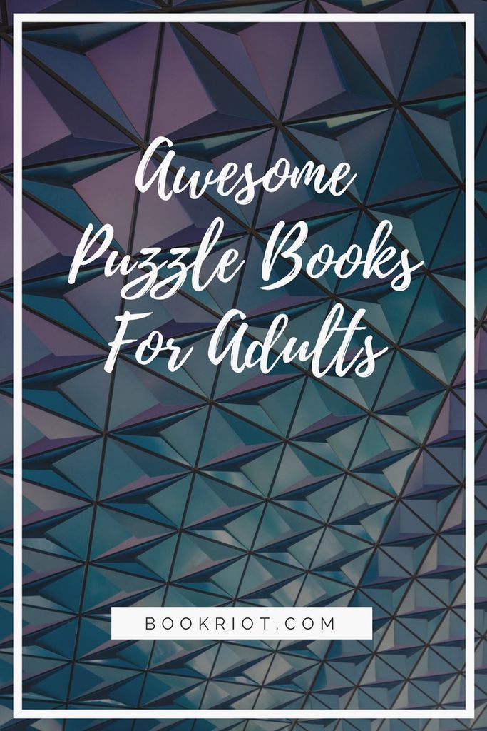 Try your hand at these great puzzle books for adults. Puzzle books aren't just throwaway things. They're fun, challenging, and can help make your brain work in new ways. puzzle books | book lists | game books | puzzle books for adults | logic puzzle books | best puzzle books