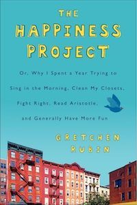 The Happiness Project by Gretchen Rubin book cover