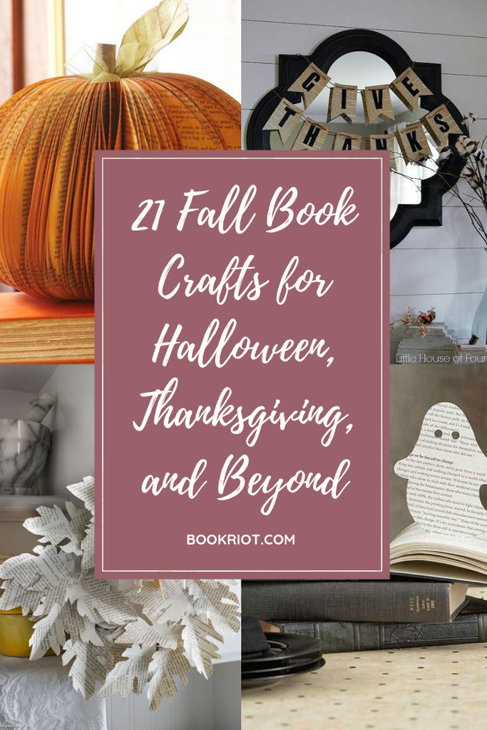 21 Fall Book Crafts for Halloween, Thanksgiving, and Beyond