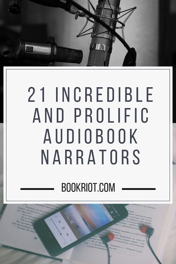 21 Incredible And Prolific Audiobook Narrators Book Riot