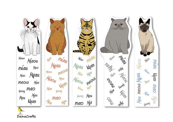 charming cat bookmarks to please every cat lover book riot