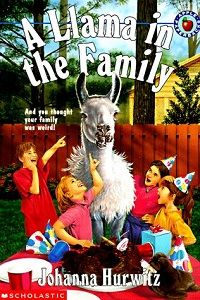 a llama in the family book cover