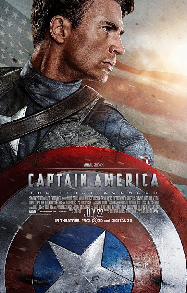 Captain America the First Avenger Comic Book Movies Poster