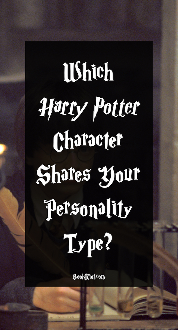 Harry Potter Myers Briggs Chart