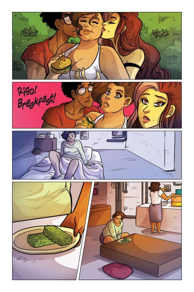 Page from Open Earth, by Sarah Mirk, Eva Cabrera and Claudia Aguirre