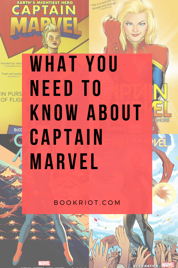 What To Know About Captain Marvel | bookriot.com