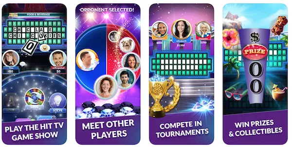 Wheel of Fortune game app screenshot
