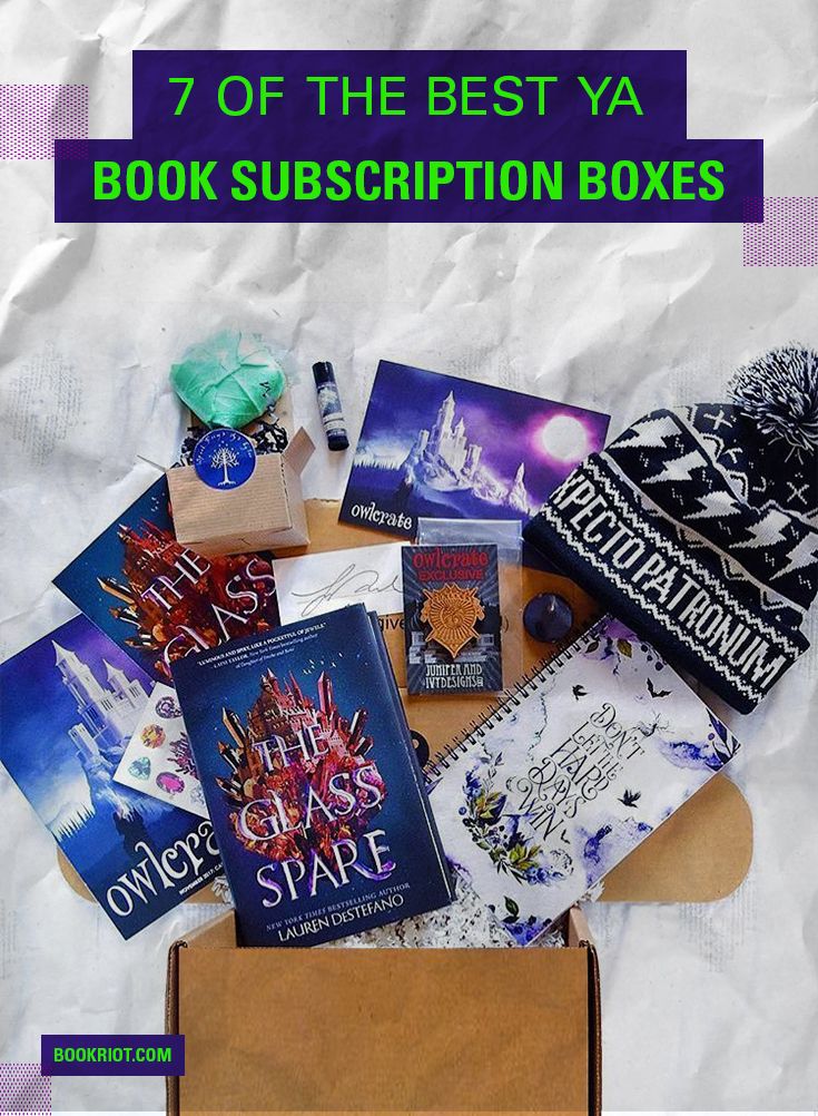 7 of the Best YA Book Subscription Boxes