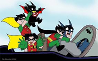 Cover image for webcomic Batman & Sons