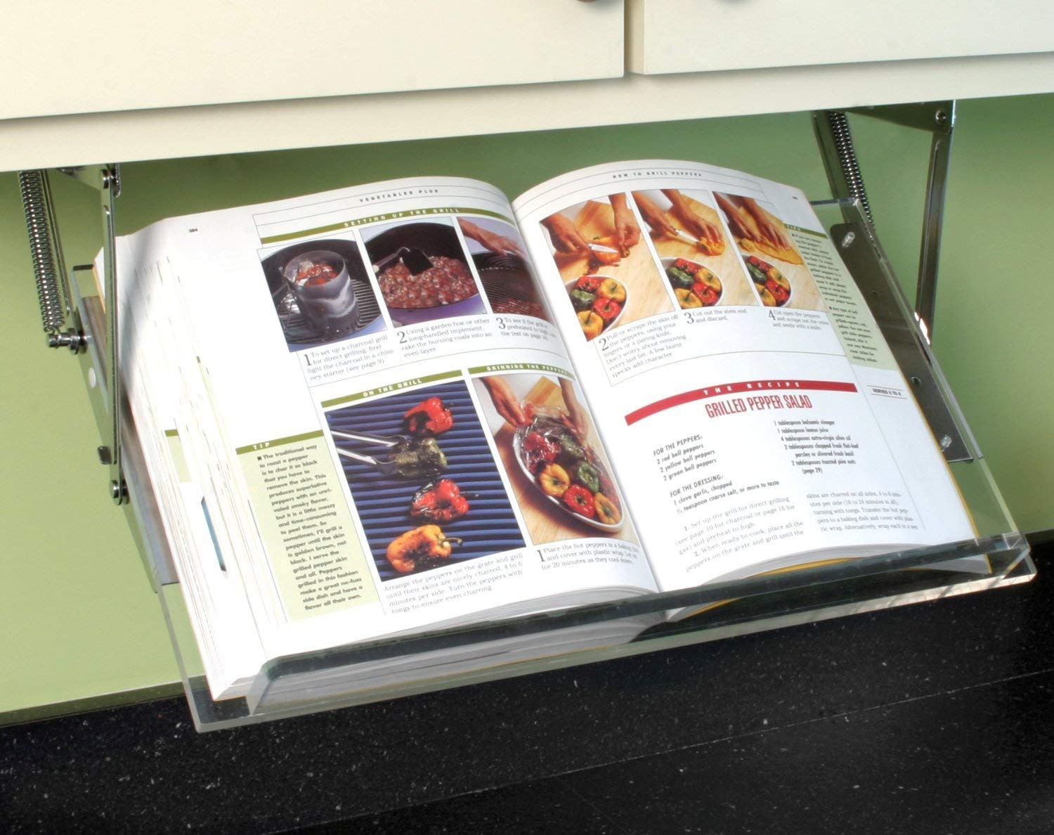 6 of the Best Cookbook Stands for Your Kitchen Library Book Riot