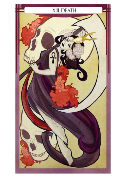 Death tarot design