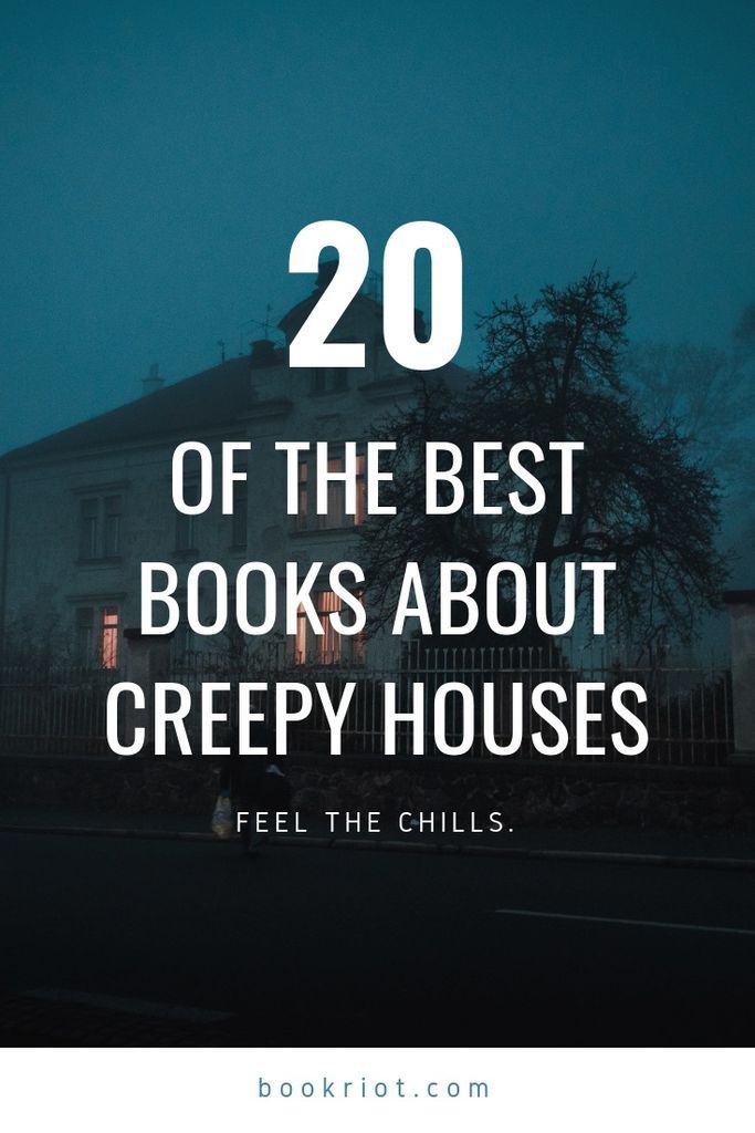 Chills and thrills abound in these 20 books about creepy houses. horror books | book lists | haunted houses | haunted house books | scary books