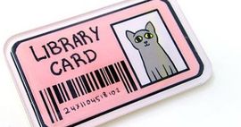 bookish cat enamel pins