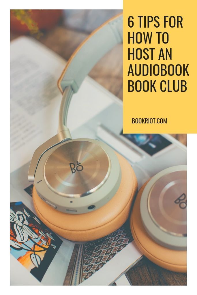Tips and tricks for how to host an audiobook book club. book clubs | audiobooks | audiobook club | audiobook book club