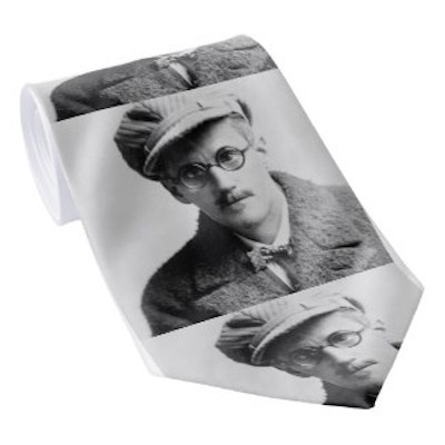 James Joyce Portrait Tie