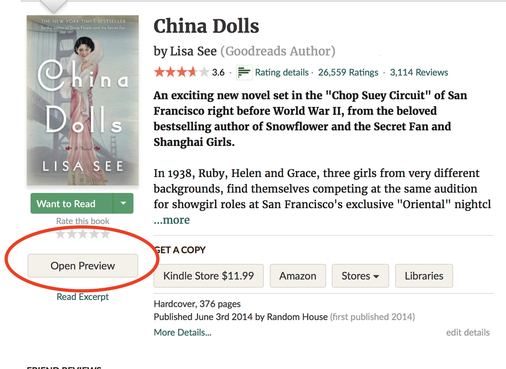 China Dolls book blurb on Goodreads