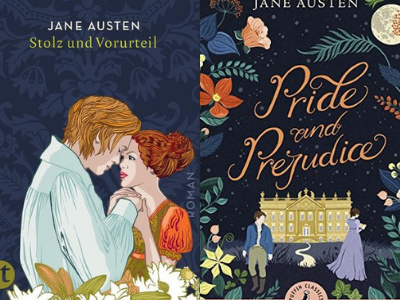Insel Verlag and Puffin Classics Editions from Pride and Prejudice Cover Roundup | bookriot.com