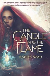 The Candle and the Flame by Nafiza Azad cover