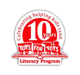 Toys for Tots Literacy Program logo