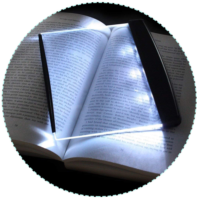 LED Panel Book Light/Bookmark