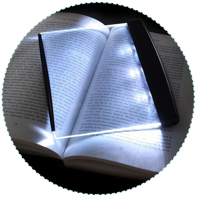 LED Panel Book Light/Bookmark