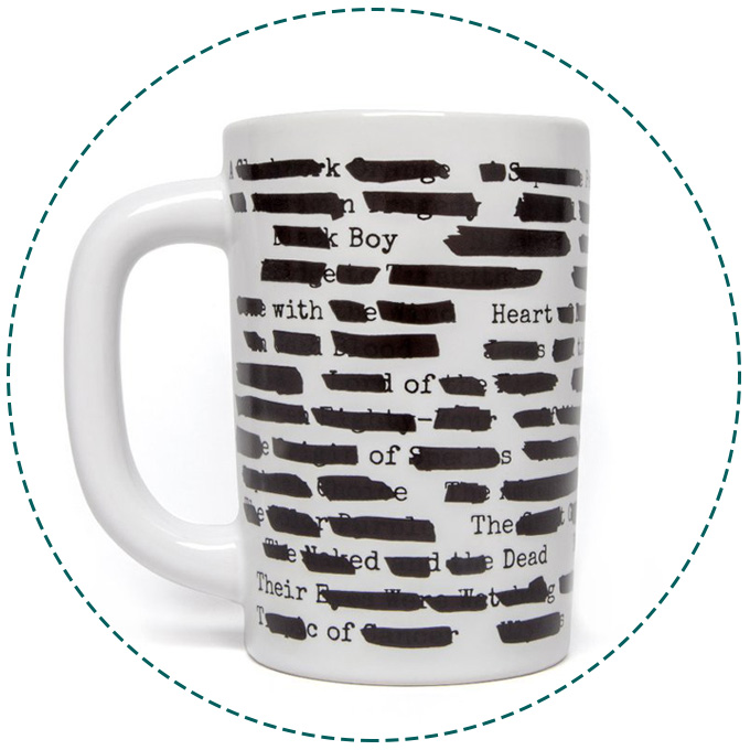 Banned Books Heat Reactive Mug