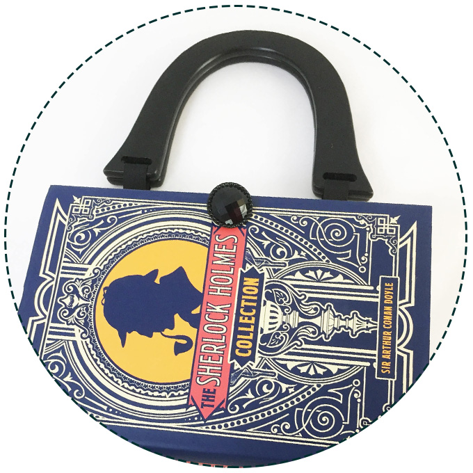 Sherlock Holmes Book Purse