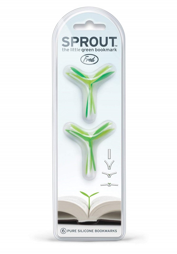 Fred Sprout Little Green Bookmarks Set of 6