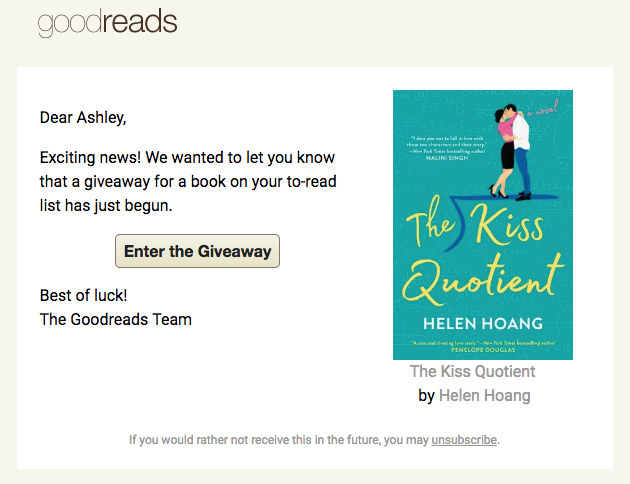 Goodreads Giveaways  Answers To Your FAQs for Finding and Entering - 49