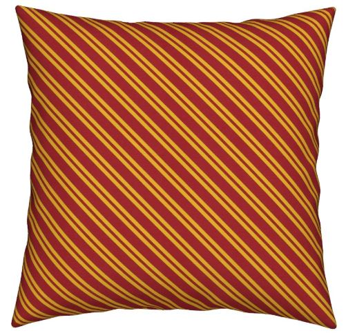 Harry Potter Custom Fabric red and yellow stripe