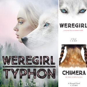 Giveaway  WEREGIRL Trilogy by C  D  Bell - 54