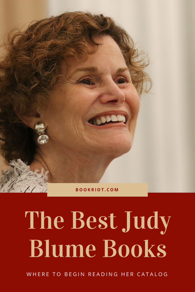 Where to begin reading the best Judy Blume books. We've got a guide! book lists | Judy Blume | Judy Blume Books | Judy Blume book guide | Best Judy Blume books